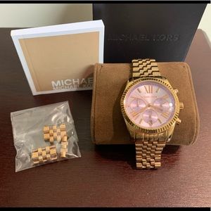 Michael Kors Rose Gold Watch